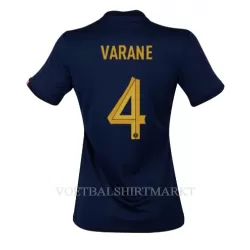 Frankrijk Raphael Varane 4 Shirt Dames Thuis WK 2022 Frankrijk Raphael Varane 4 Shirt Dames Thuis WK 2022
