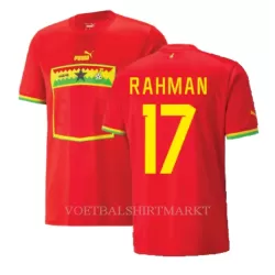 Ghana Baba Rahman 17 Shirt Heren Uit WK 2022 Ghana Baba Rahman 17 Shirt Heren Uit WK 2022