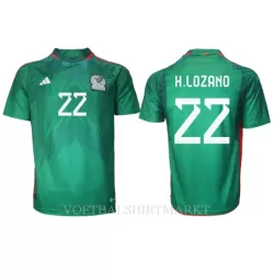 Mexico Hirving Lozano 22 Shirt Heren Thuis WK 2022 Mexico Hirving Lozano 22 Shirt Heren Thuis WK 2022