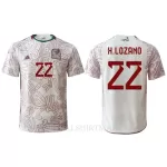 Mexico Hirving Lozano 22 Shirt Heren Uit WK 2022