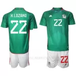 Mexico Hirving Lozano 22 Tenue Kind Thuis WK 2022