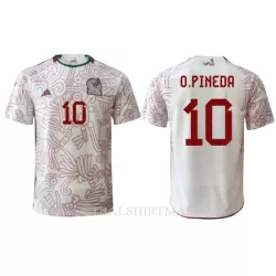 Mexico Orbelin Pineda 10 Shirt Heren Uit WK 2022 Mexico Orbelin Pineda 10 Shirt Heren Uit WK 2022
