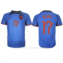 Nederland Daley Blind 17 Shirt Heren Uit WK 2022 Nederland Daley Blind 17 Shirt Heren Uit WK 2022