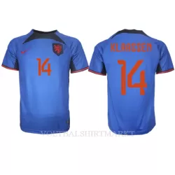 Nederland Davy Klaassen 14 Shirt Heren Uit WK 2022 Nederland Davy Klaassen 14 Shirt Heren Uit WK 2022