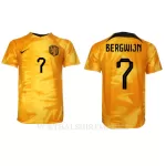 Nederland Steven Bergwijn 7 Shirt Heren Thuis WK 2022
