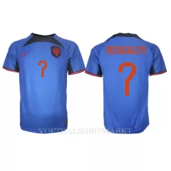 Nederland Steven Bergwijn 7 Shirt Heren Uit WK 2022 Nederland Steven Bergwijn 7 Shirt Heren Uit WK 2022
