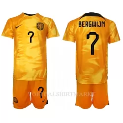 Nederland Steven Bergwijn 7 Tenue Kind Thuis WK 2022 Nederland Steven Bergwijn 7 Tenue Kind Thuis WK 2022