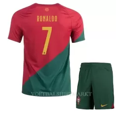 Portugal Cristiano Ronaldo 7 Tenue Kind Thuis WK 2022 Portugal Cristiano Ronaldo 7 Tenue Kind Thuis WK 2022