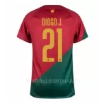 Portugal Diogo Jota 21 Shirt Heren Thuis WK 2022