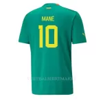 Senegal Sadio Mane 10 Shirt Heren Uit WK 2022