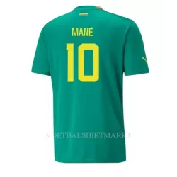 Senegal Sadio Mane 10 Shirt Heren Uit WK 2022 Senegal Sadio Mane 10 Shirt Heren Uit WK 2022