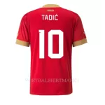 Servië Dusan Tadic 10 Shirt Heren Thuis WK 2022