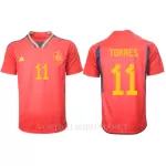 Spanje Ferran Torres 11 Shirt Heren Thuis WK 2022