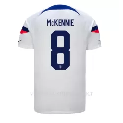 USA Weston McKennie 8 Shirt Heren Thuis WK 2022 USA Weston McKennie 8 Shirt Heren Thuis WK 2022