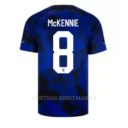 USA Weston McKennie 8 Shirt Heren Uit WK 2022 USA Weston McKennie 8 Shirt Heren Uit WK 2022