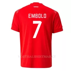 Zwitserland Breel Embolo 7 Shirt Heren Thuis WK 2022 Zwitserland Breel Embolo 7 Shirt Heren Thuis WK 2022