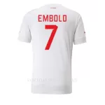 Zwitserland Breel Embolo 7 Shirt Heren Uit WK 2022