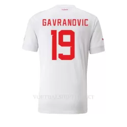 Zwitserland Mario Gavranovic 19 Shirt Heren Uit WK 2022 Zwitserland Mario Gavranovic 19 Shirt Heren Uit WK 2022