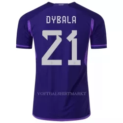 Argentinië DYBALA 21 Shirt Heren Uit WK 2022 Argentinië DYBALA 21 Shirt Heren Uit WK 2022