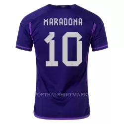 Argentinië Maradona 10 Shirt Heren Uit WK 2022