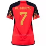 België DE BRUYNE 7 Shirt Dames Thuis WK 2022