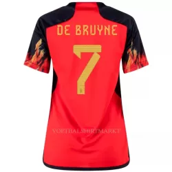 België DE BRUYNE 7 Shirt Dames Thuis WK 2022 België DE BRUYNE 7 Shirt Dames Thuis WK 2022