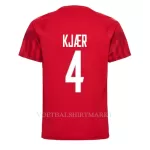 Denemarken Simon Kjaer 4 Shirt Heren Thuis WK 2022