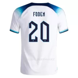Engeland FODEN 20 Shirt Heren Thuis WK 2022 Engeland FODEN 20 Shirt Heren Thuis WK 2022