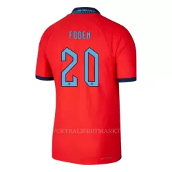 Engeland FODEN 20 Shirt Heren Uit WK 2022 Engeland FODEN 20 Shirt Heren Uit WK 2022
