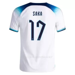 Engeland SAKA 17 Shirt Heren Thuis WK 2022 Engeland SAKA 17 Shirt Heren Thuis WK 2022