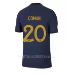 Frankrijk Kingsley Coman 20 Shirt Heren Thuis WK 2022