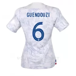 Frankrijk Matteo Guendouzi 6 Shirt Dames Uit WK 2022 Frankrijk Matteo Guendouzi 6 Shirt Dames Uit WK 2022