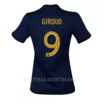 Frankrijk Olivier Giroud 9 Shirt Dames Thuis WK 2022