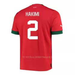 Marokko HAKIMI 2 Shirt Heren Thuis WK 2022 Marokko HAKIMI 2 Shirt Heren Thuis WK 2022