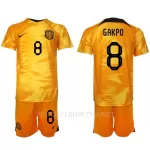Nederland Cody Gakpo 8 Tenue Kind Thuis WK 2022