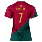 Portugal Cristiano Ronaldo 7 Shirt Dames Thuis WK 2022
