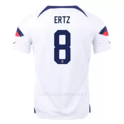 USA ERTZ 8 Shirt Heren Thuis WK 2022 USA ERTZ 8 Shirt Heren Thuis WK 2022
