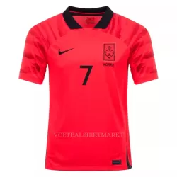 Zuid-Korea H M SON 7 Shirt Heren Thuis WK 2022