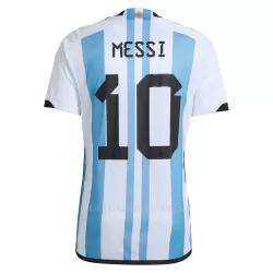 Argentinië 3 Star MESSI 10 Tenue Kind Thuis WK 2022