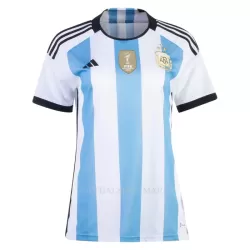 Argentinië 3 Star Shirt Dames Thuis WK 2022 Argentinië 3 Star Shirt Dames Thuis WK 2022