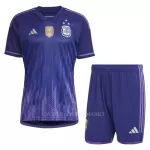 Argentinië 3 Star Tenue Kind Uit WK 2022