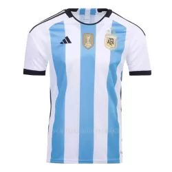 Champions Argentinië 3 Star Shirt Heren Thuis WK 2022