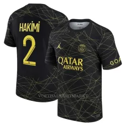 Paris Saint-Germain HAKIMI 2 Shirt Heren Vierde Jordan 2022-23 Paris Saint-Germain HAKIMI 2 Shirt Heren Vierde Jordan 2022-23
