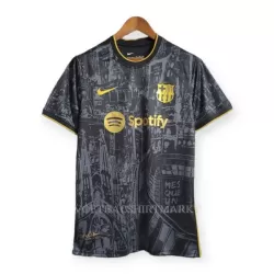 BARCELONA Shirt Heren 2023/24 Zwarte - Speciaal BARCELONA Shirt Heren 2023/24 Zwarte - Speciaal