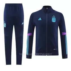 Argentinië 3 Stars Royal Trainingsjack Pak 2022 Blauwe Argentinië 3 Stars Royal Trainingsjack Pak 2022 Blauwe