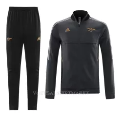 Arsenal Trainingsjack Pak 2022-23 Grijze Arsenal Trainingsjack Pak 2022-23 Grijze
