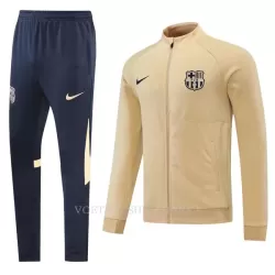Barcelona Creamy Trainings Sweatshirt Pak 2022-23 Gele Barcelona Creamy Trainings Sweatshirt Pak 2022-23 Gele