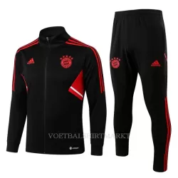 Bayern München Trainings Sweatshirt Pak 2022-23 Zwart-Rode Bayern München Trainings Sweatshirt Pak 2022-23 Zwart-Rode