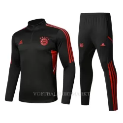 Bayern München Trainingssweaterset Kind 2022-23 Kwartrits Zwarte Bayern München Trainingssweaterset Kind 2022-23 Kwartrits Zwarte