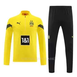 Borussia Dortmund Trainingssweaterset 2022-23 Kwartrits Gele Borussia Dortmund Trainingssweaterset 2022-23 Kwartrits Gele